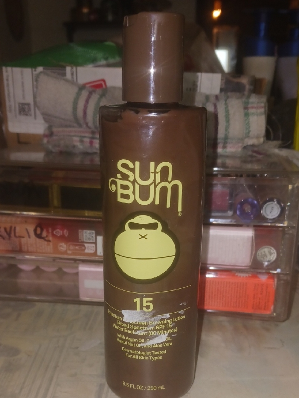 Sun Bum SPF 15 Premium Sunscreen Browning Lotion